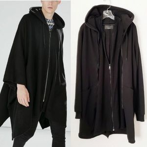 Zara Man Double Zipper Hoodie